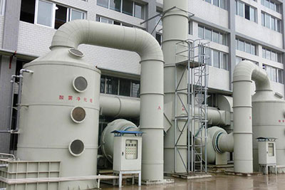 PP喷淋净化洗涤塔